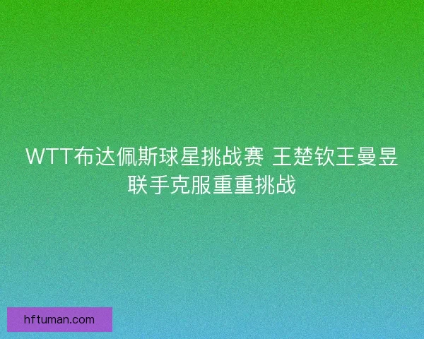 WTT布达佩斯球星挑战赛 王楚钦王曼昱联手克服重重挑战
